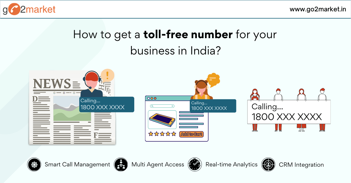 How to get a toll-free number for your business in India?