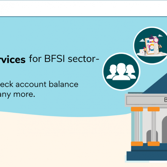 Missed call services for BFSI sector- generate leads, check account balance and many more